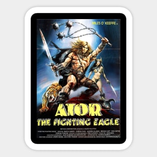 Classic Fantasy Movie Poster - Ator Sticker